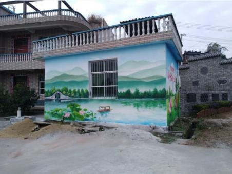 建水墙绘的种类和运用的位置