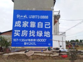 建水墙体广告位置选择重要性