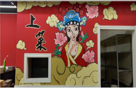 建水墙体彩绘的发展和应用