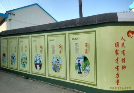 建水文化墙施工攻略