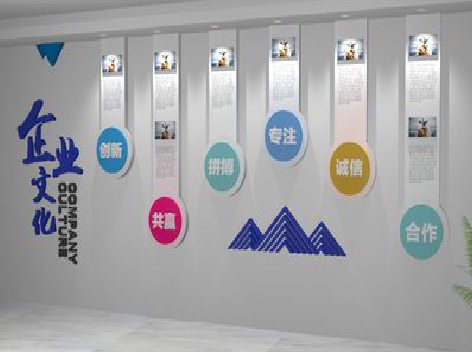 建水企业文化墙需要传递什么办公文化？